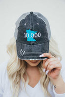 10,000 in the State of Minnesota Embroidered Trucker Hat