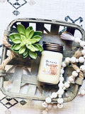 Banana Walnut 16oz Mason Jar Candle