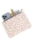 Leopard Print Luxury Soft Travel Pouch