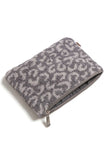 Leopard Print Luxury Soft Travel Pouch