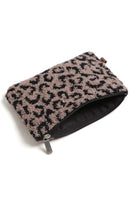 Leopard Print Luxury Soft Travel Pouch