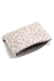 Leopard Print Luxury Soft Travel Pouch