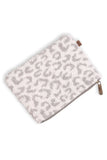 Leopard Print Luxury Soft Travel Pouch