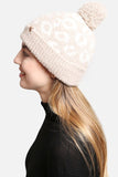 Leopard Print Luxury Soft Beanie Hat