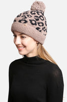 Leopard Print Luxury Soft Beanie Hat