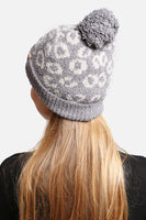 Leopard Print Luxury Soft Beanie Hat