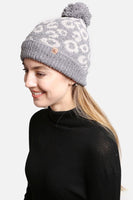 Leopard Print Luxury Soft Beanie Hat