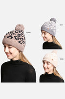 Leopard Print Luxury Soft Beanie Hat