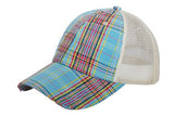 Plaid Trucker Hat