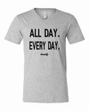 ALL DAY. EVERYDAY. #MOMLIFE SOFTSTYLE TEE