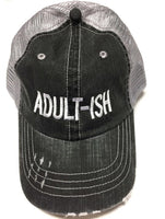 Adult-ish Embroidered Trucker Hat