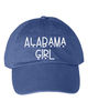 Alabama Girl Embroidered Baseball Hat