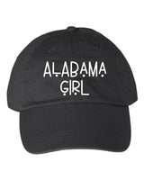 Alabama Girl Embroidered Baseball Hat