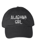 Alabama Girl Embroidered Baseball Hat