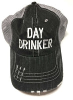 Day Drinker Embroidered Trucker Hat