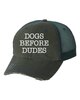 Dogs Before Dudes Embroidered Trucker Hat