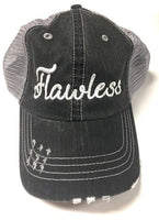 Flawless Embroidered Trucker Hat