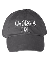 Georgia Girl Embroidered Baseball Hat