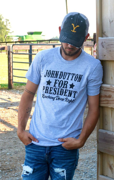 JOHN DUTTON FOR PRESIDENT SOFTSTYLE TEE