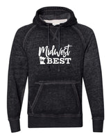 MINNESOTA MIDWEST IS BEST SOFTSTYLE VINTAGE HOODIE