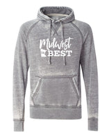 MINNESOTA MIDWEST IS BEST SOFTSTYLE VINTAGE HOODIE