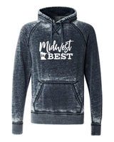 MINNESOTA MIDWEST IS BEST SOFTSTYLE VINTAGE HOODIE