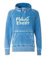 MINNESOTA MIDWEST IS BEST SOFTSTYLE VINTAGE HOODIE