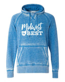 OHIO MIDWEST IS BEST SOFTSTYLE VINTAGE HOODIE