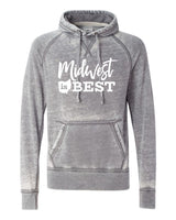 OHIO MIDWEST IS BEST SOFTSTYLE VINTAGE HOODIE