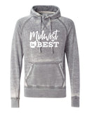 OHIO MIDWEST IS BEST SOFTSTYLE VINTAGE HOODIE