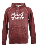 OHIO MIDWEST IS BEST SOFTSTYLE VINTAGE HOODIE