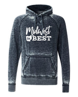 OHIO MIDWEST IS BEST SOFTSTYLE VINTAGE HOODIE