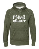 OHIO MIDWEST IS BEST SOFTSTYLE VINTAGE HOODIE