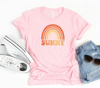 Colorful Sunny Crewneck Tee