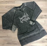 Sweater Weather Softstyle Vintage Crew Neck