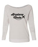 AIRPLANE MODE GRAPHIC RAGLAN CREWNECK