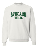 AVOCADO-HOLIC CREWNECK SWEATSHIRT