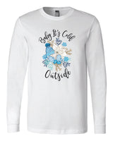 BABY IT'S COLD OUTSIDE MITTEN LONG SLEEVE TEE