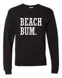 Beach Bum Comfort Wash Summer Crewneck Sweatshirt