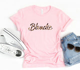 Leopard Blondie Crewneck Tee