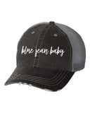 Blue Jean Baby Embroidered Trucker Hat