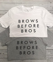 BROWS BEFORE BROS CREWNECK TEE