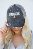 "CAMPAHOLIC" Trucker hat