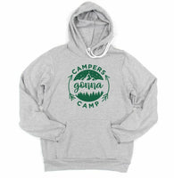 Campers Gonna Camp Bella Canvas Softstyle Premium Crewneck