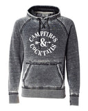 CAMPFIRES & COCKTAILS VINTAGE SUMMER HOODIE