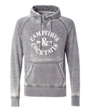 CAMPFIRES & COCKTAILS VINTAGE SUMMER HOODIE