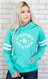 CAMPFIRES & COCKTAILS DOUBLE HOOD PULLOVER HOODIE