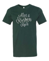 COFFEE AND CHRISTMAS CHEER SOFTSTYLE TEE