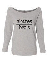 CLOTHES OVER BROS RAGLAN CEWNECK