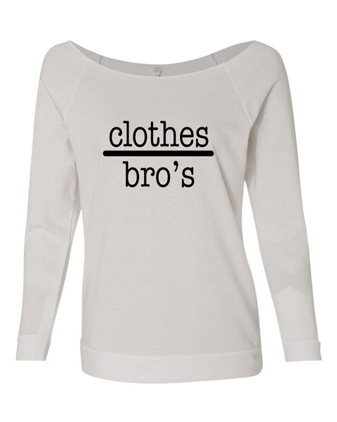 CLOTHES OVER BROS RAGLAN CEWNECK